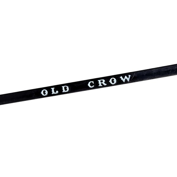 Vintage Old Crow Kentucky Whiskey Drink Stir Stick Swizzle Stick - Picture 2 of 3